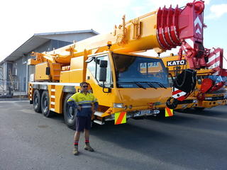 Colin with the new toy